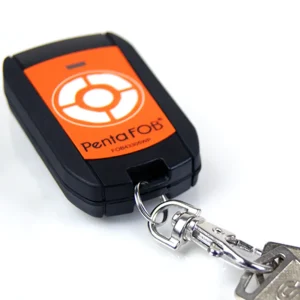 Waterproof FOB remotes with keychain retainer