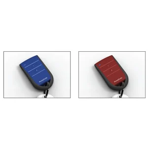 Color options for PentaCODE® keyring remotes