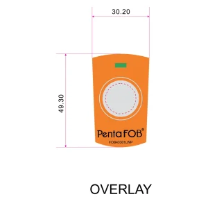 Waterproof FOB remotes with custom design