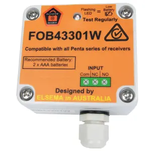 FOB43301W - PentaFOB® transmitter with external inputs