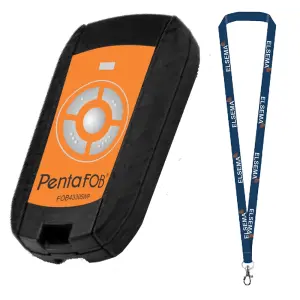 PentaFOB remote with Lanyard