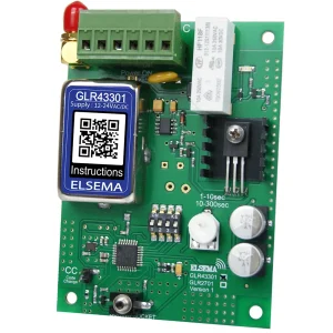 GLR43301- 433MHz Gigalink® receiver with 1 relay output.