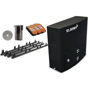 Industrial Sliding Gate motor Kit with optional Battery Backup