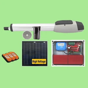 Solar swing gate motor kit
