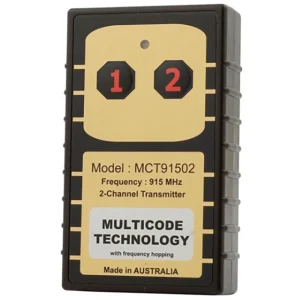 MCT91502 - 2 Button Multicode Transmitter