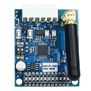 PCR43302P. Penta Receiver with 6-way Plugin connector