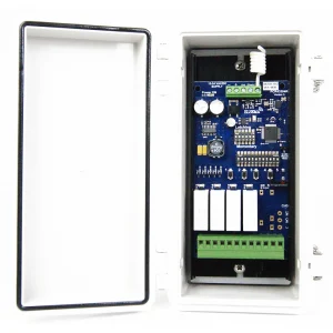 PCR43304R - 4 Channel Penta receiver with 4relay outputs and in a case